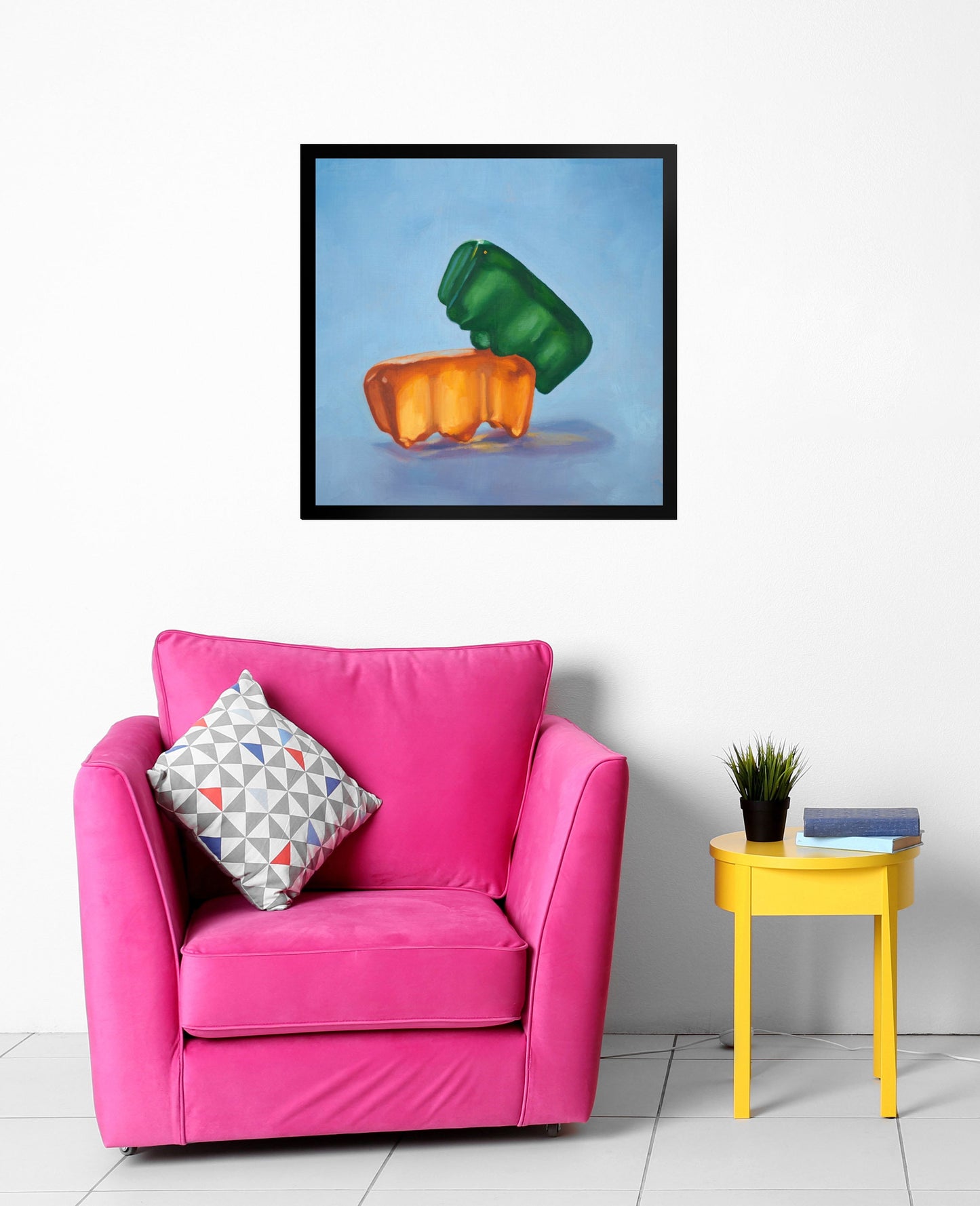 Gummy Bear Kinky - Framed Art Print