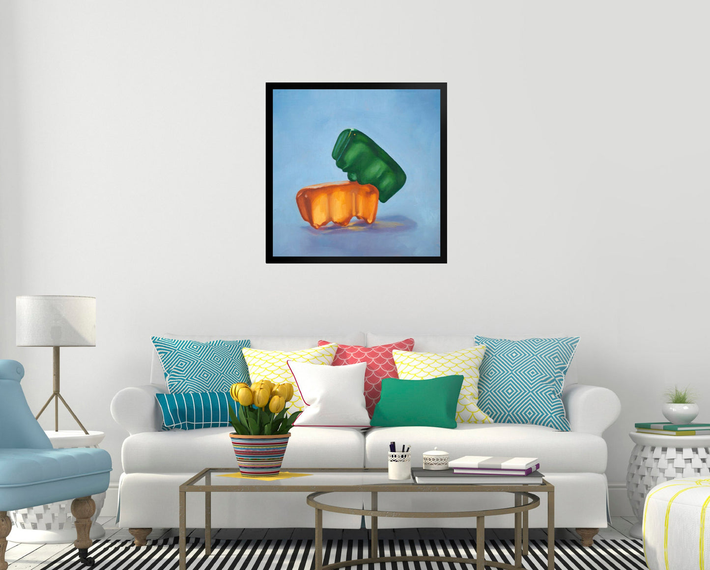 Gummy Bear Kinky - Framed Art Print