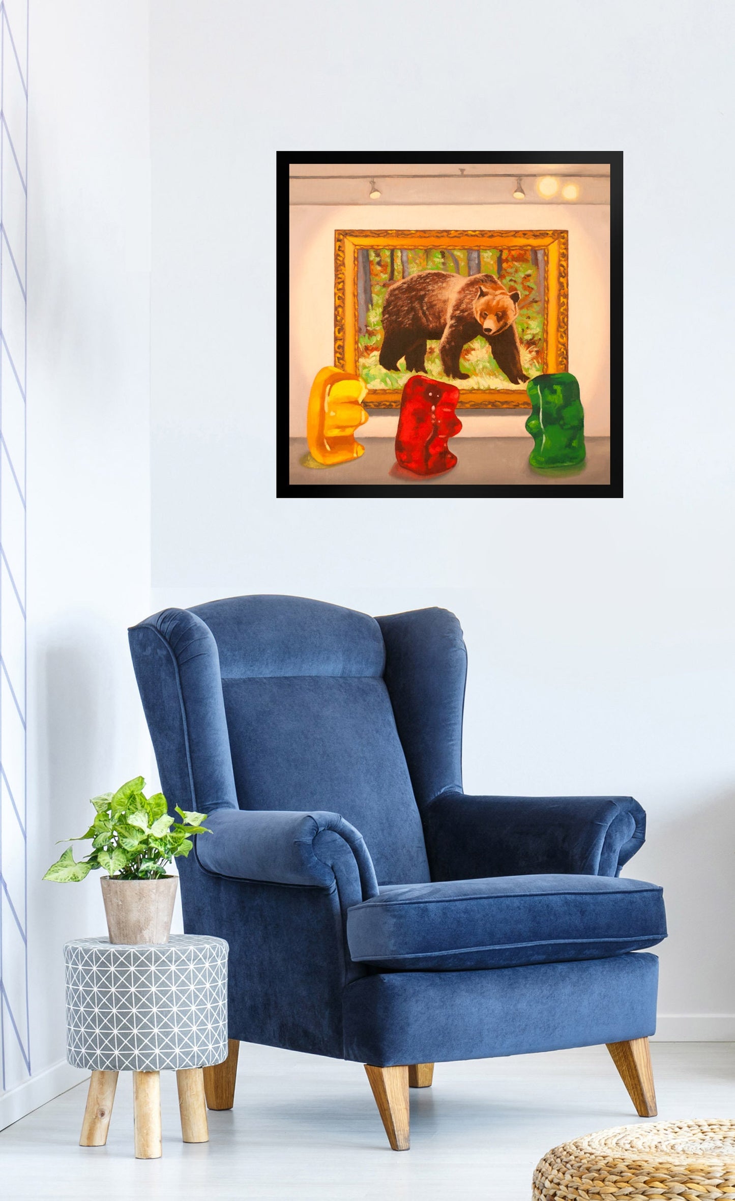 Gummy Bear Museum - Framed Art Print