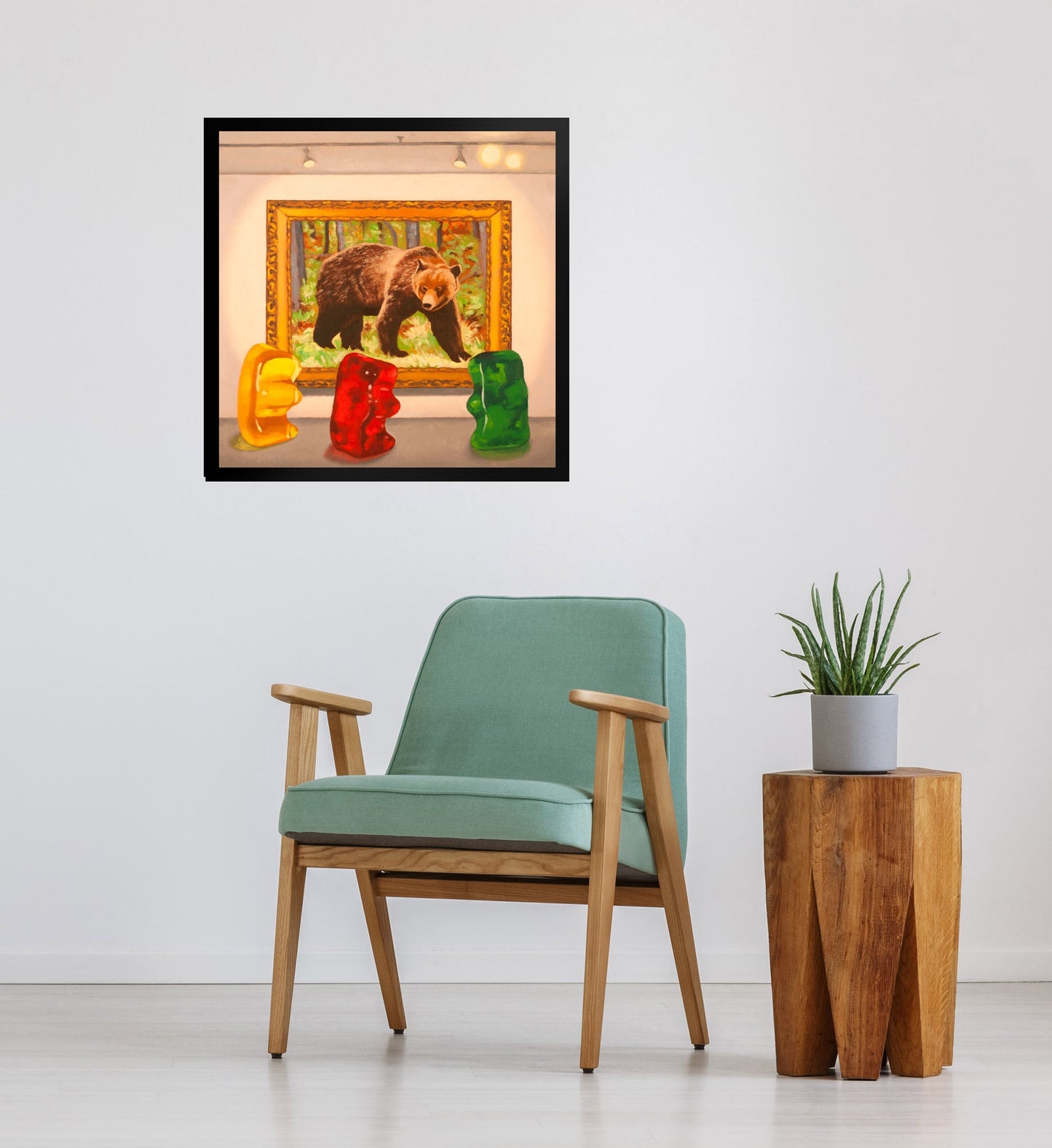 Gummy Bear Museum - Framed Art Print