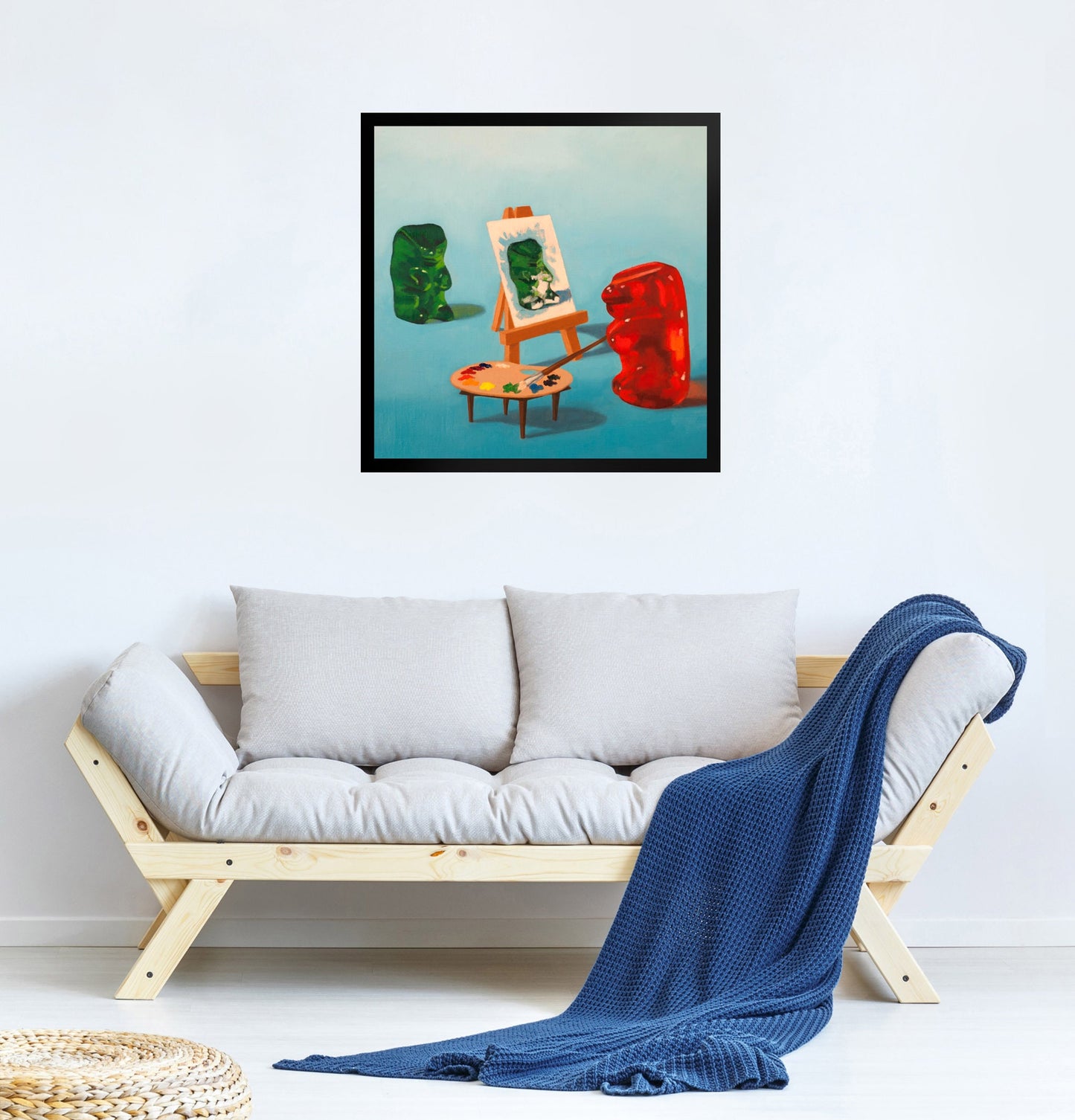 Gummy Bear Artist - Framed Art Print
