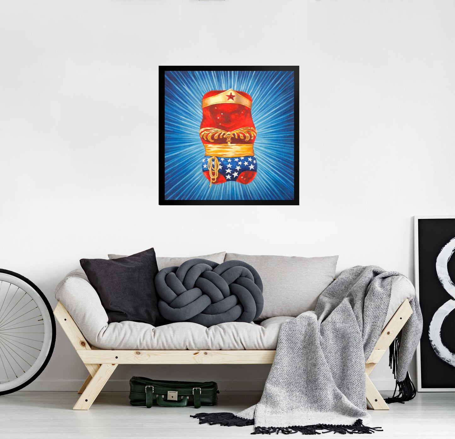 Wonder Gummy Bear - Framed Art Print