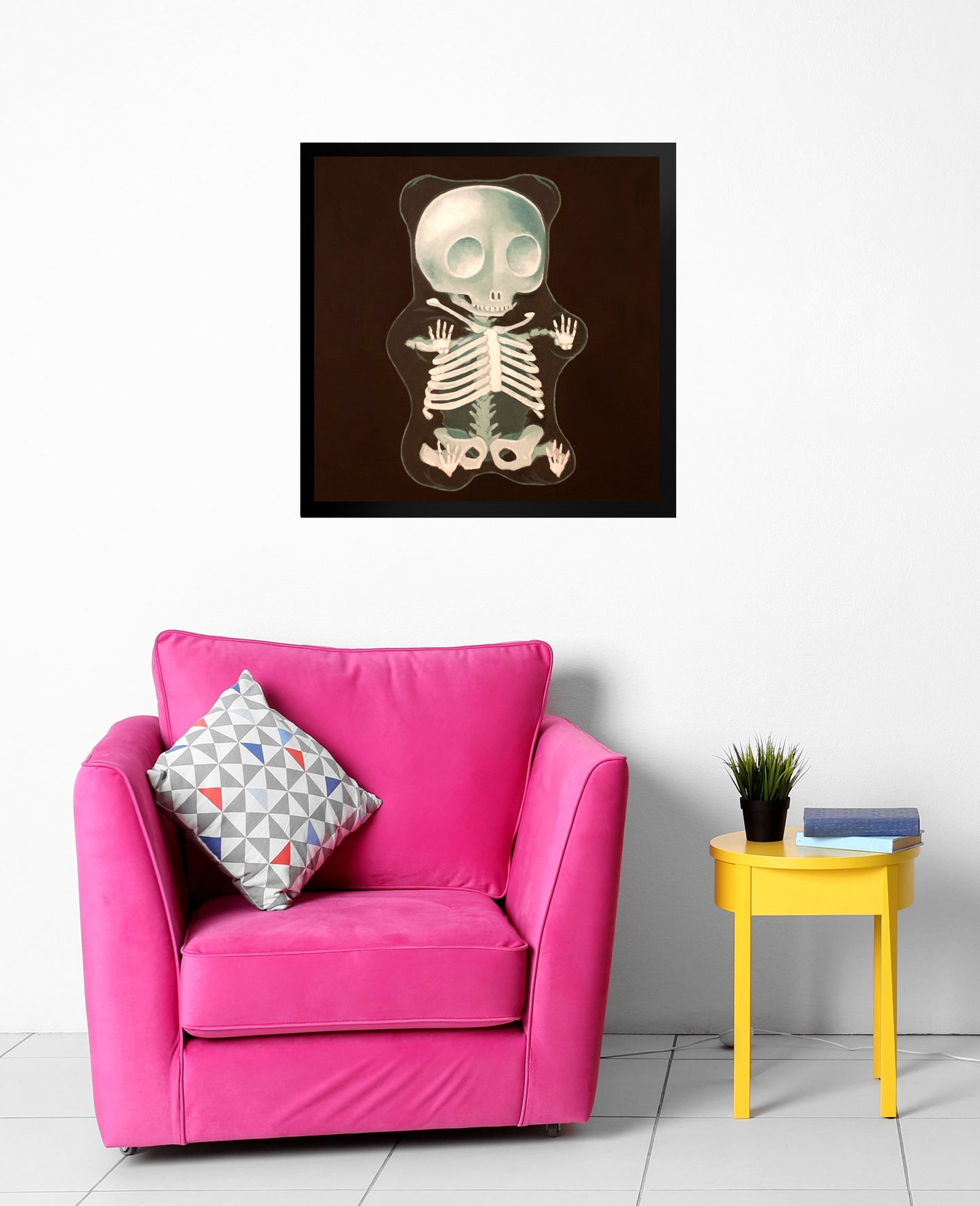 Gummy Bear X-Ray - Framed Art Print