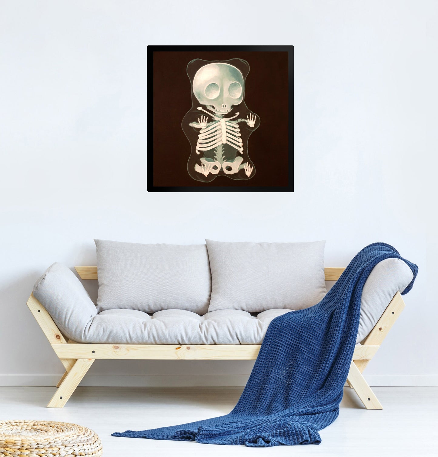 Gummy Bear X-Ray - Framed Art Print