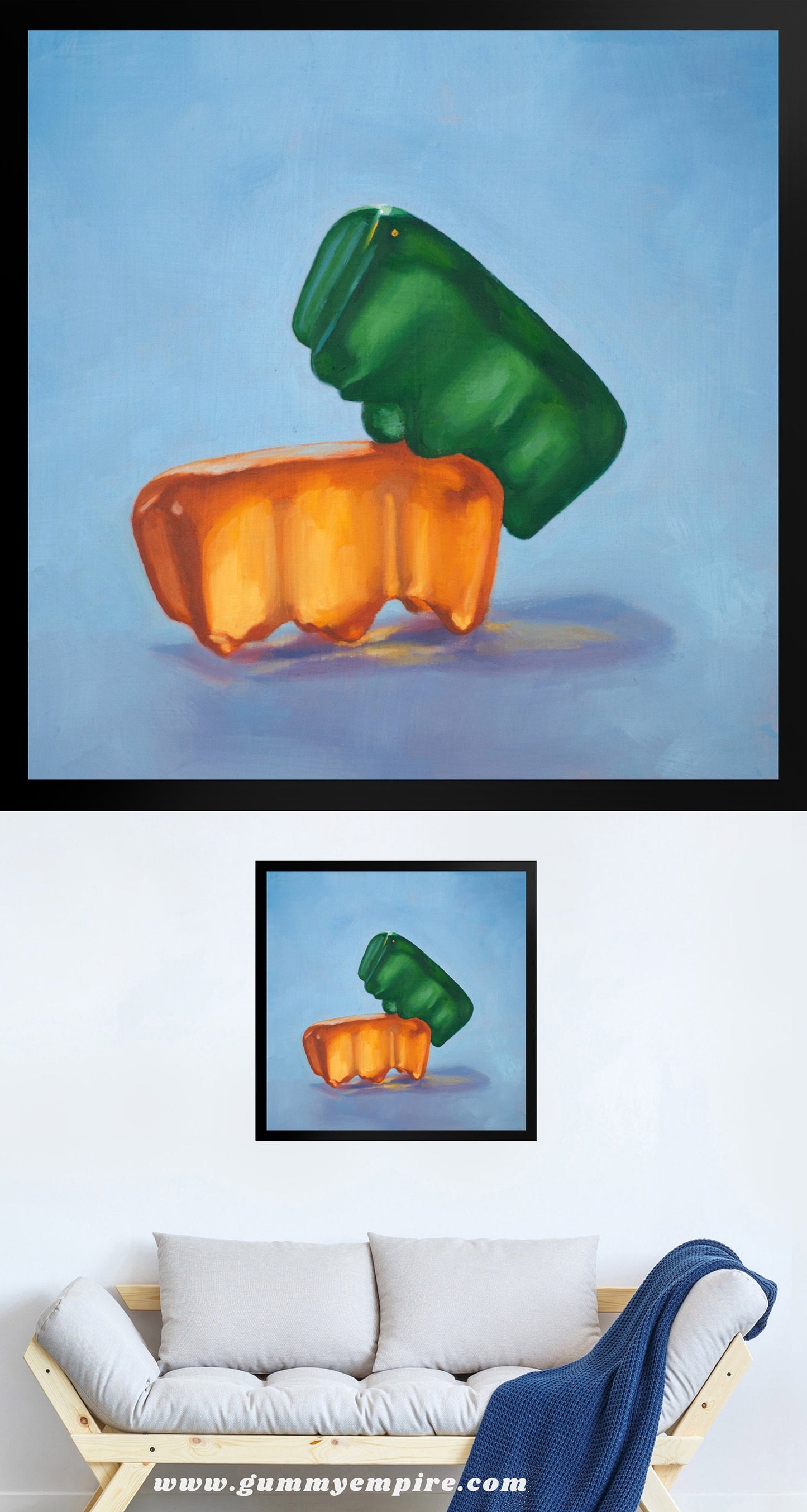Gummy Bear Kinky - Framed Art Print