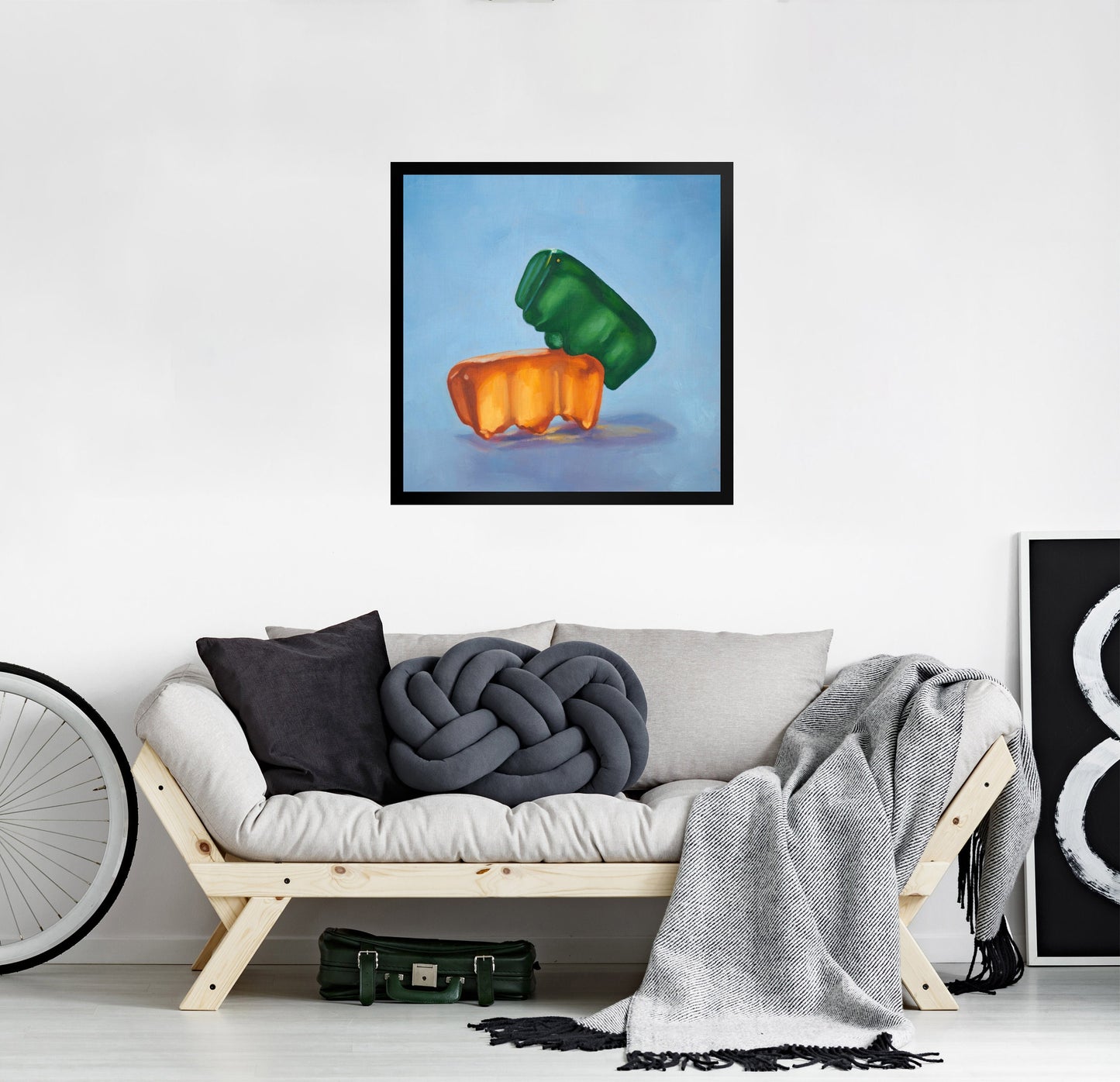 Gummy Bear Kinky - Framed Art Print