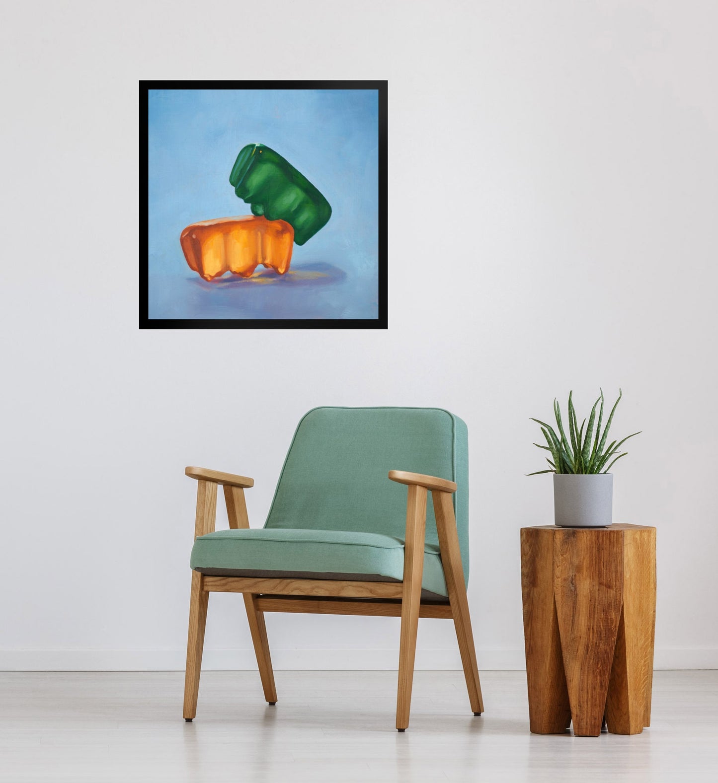 Gummy Bear Kinky - Framed Art Print