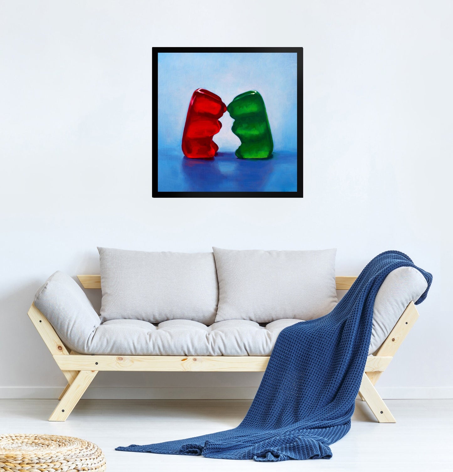 Gummy Bear Love - Framed Art Print