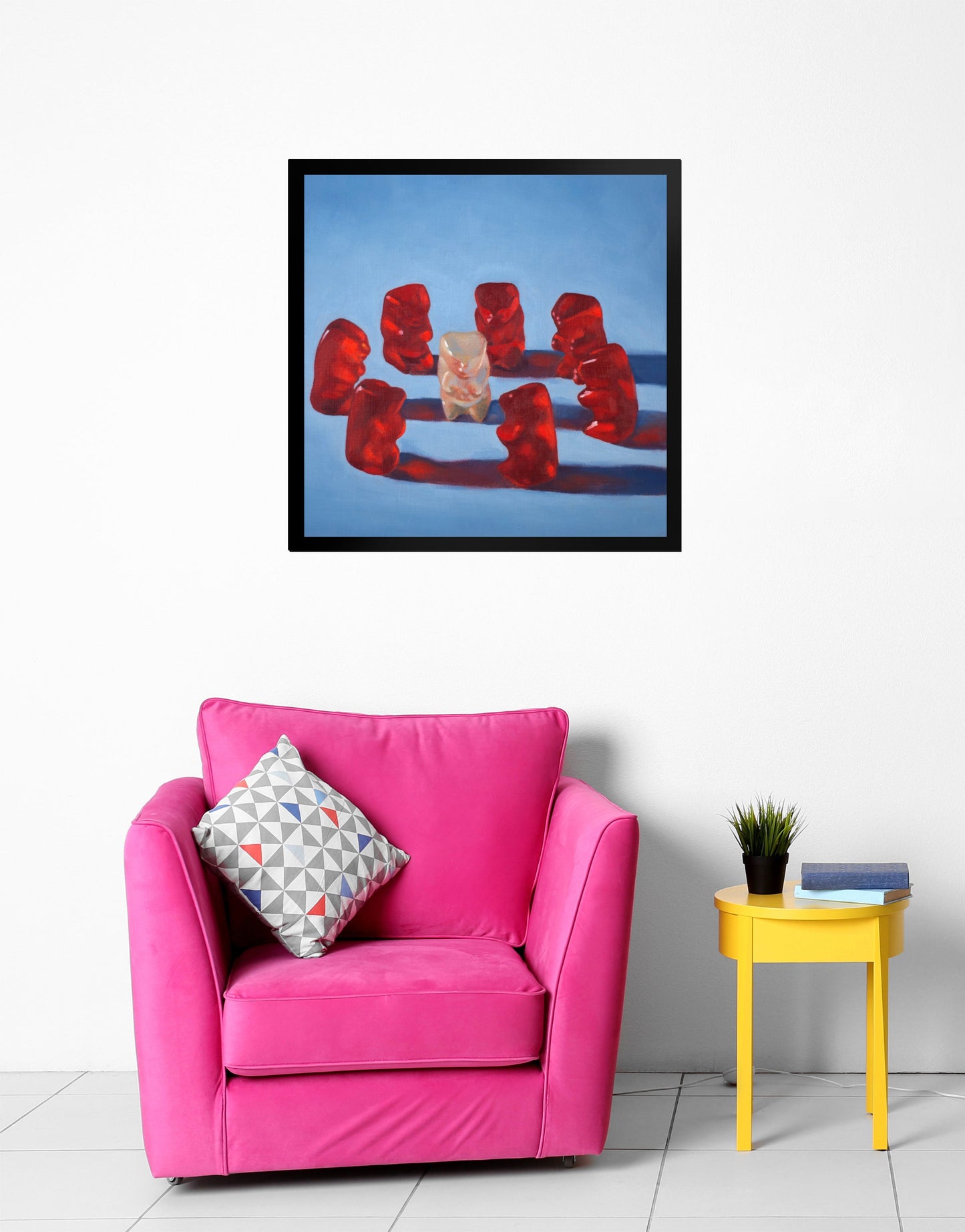Gummy Bear Weird - Framed Art Print