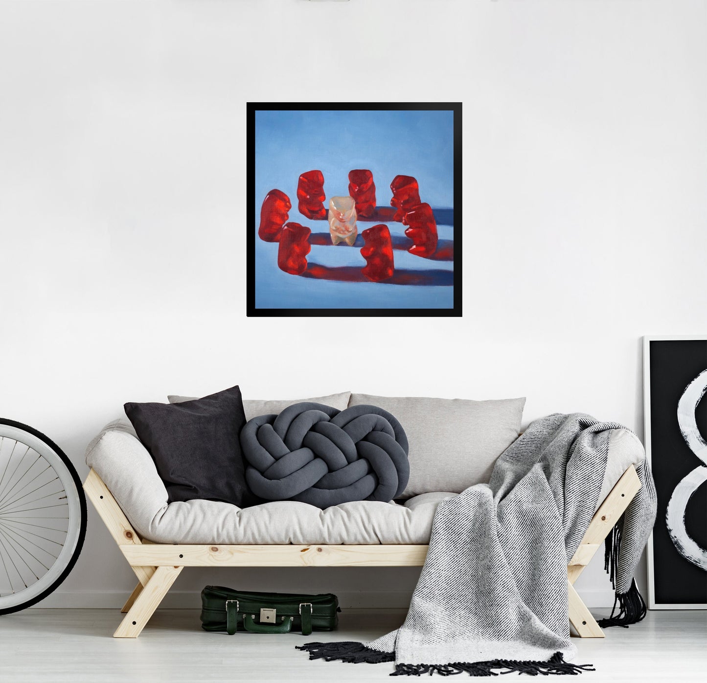 Gummy Bear Weird - Framed Art Print