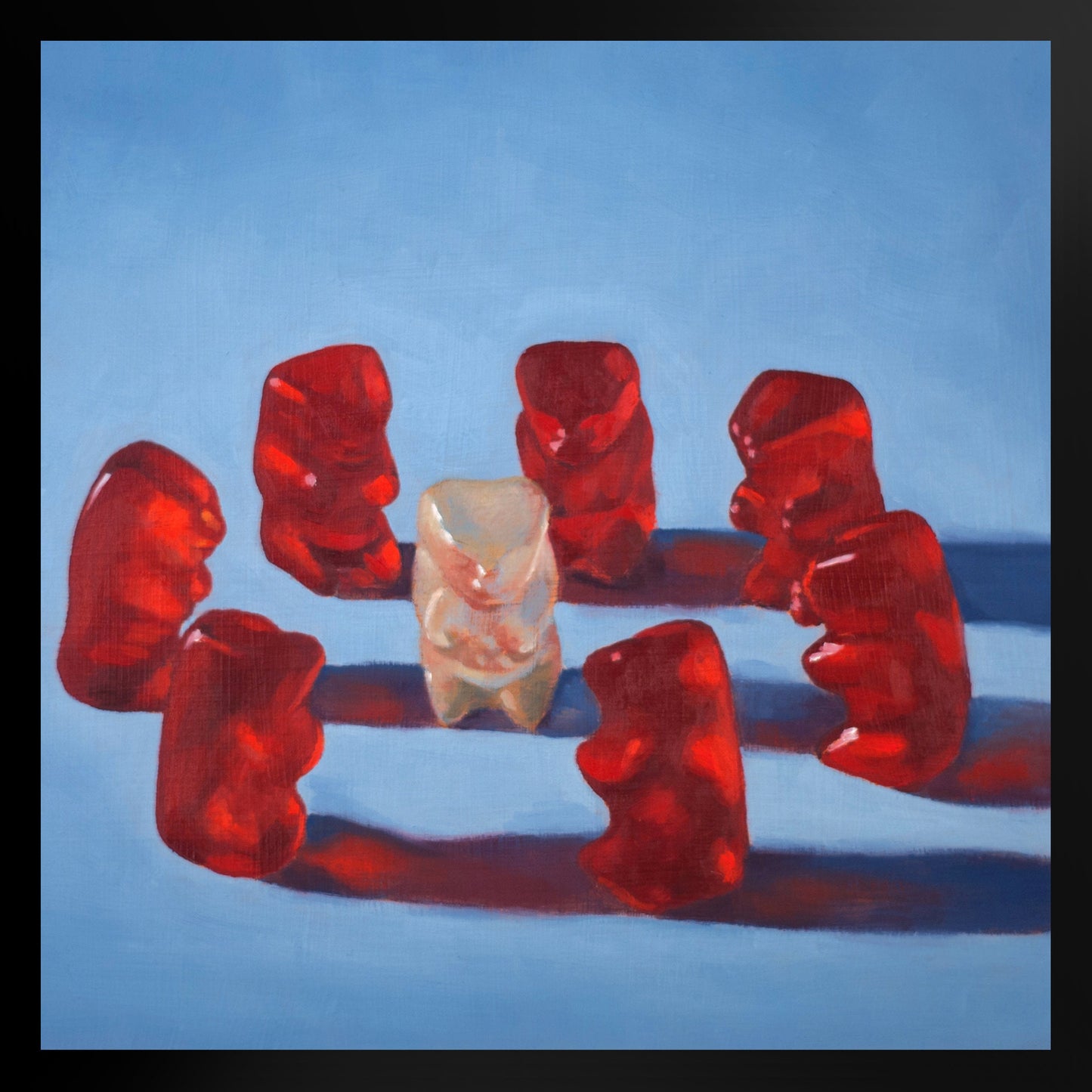 Gummy Bear Weird - Framed Art Print