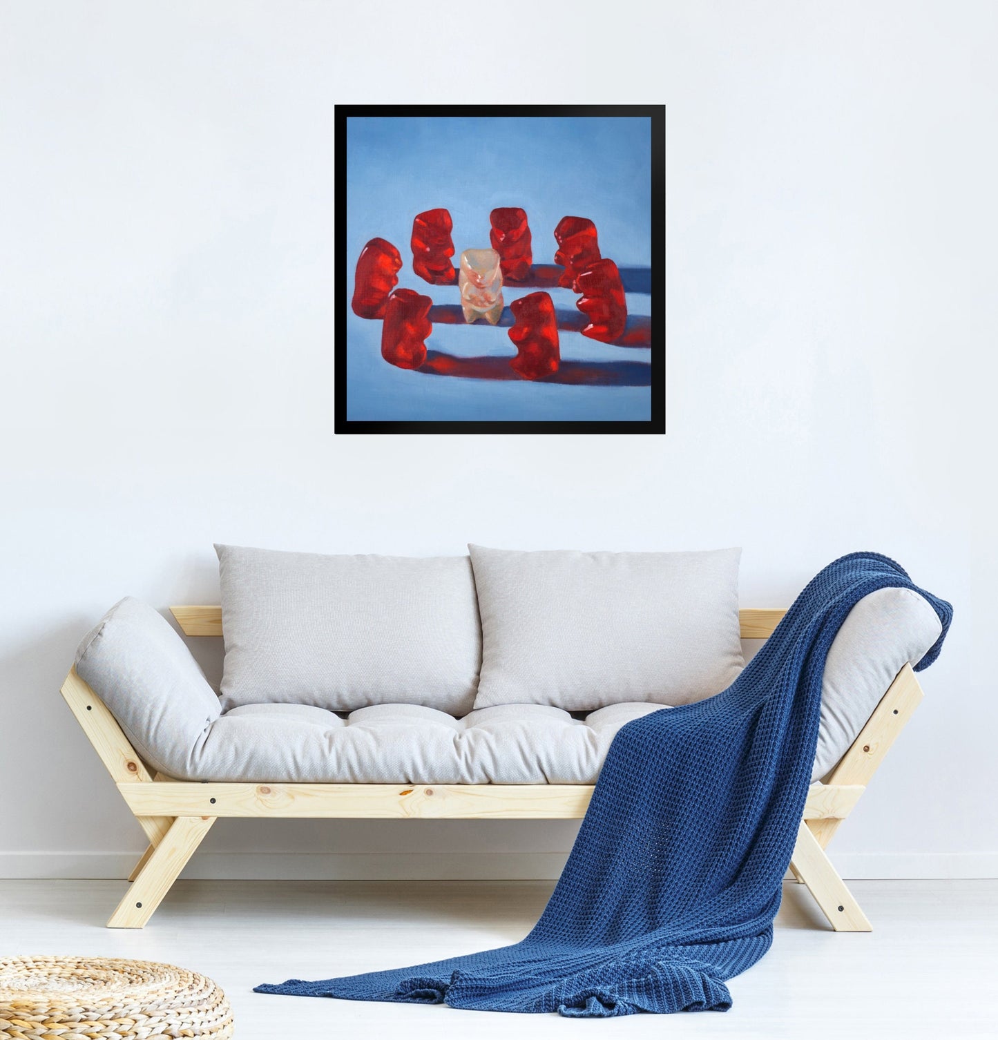 Gummy Bear Weird - Framed Art Print