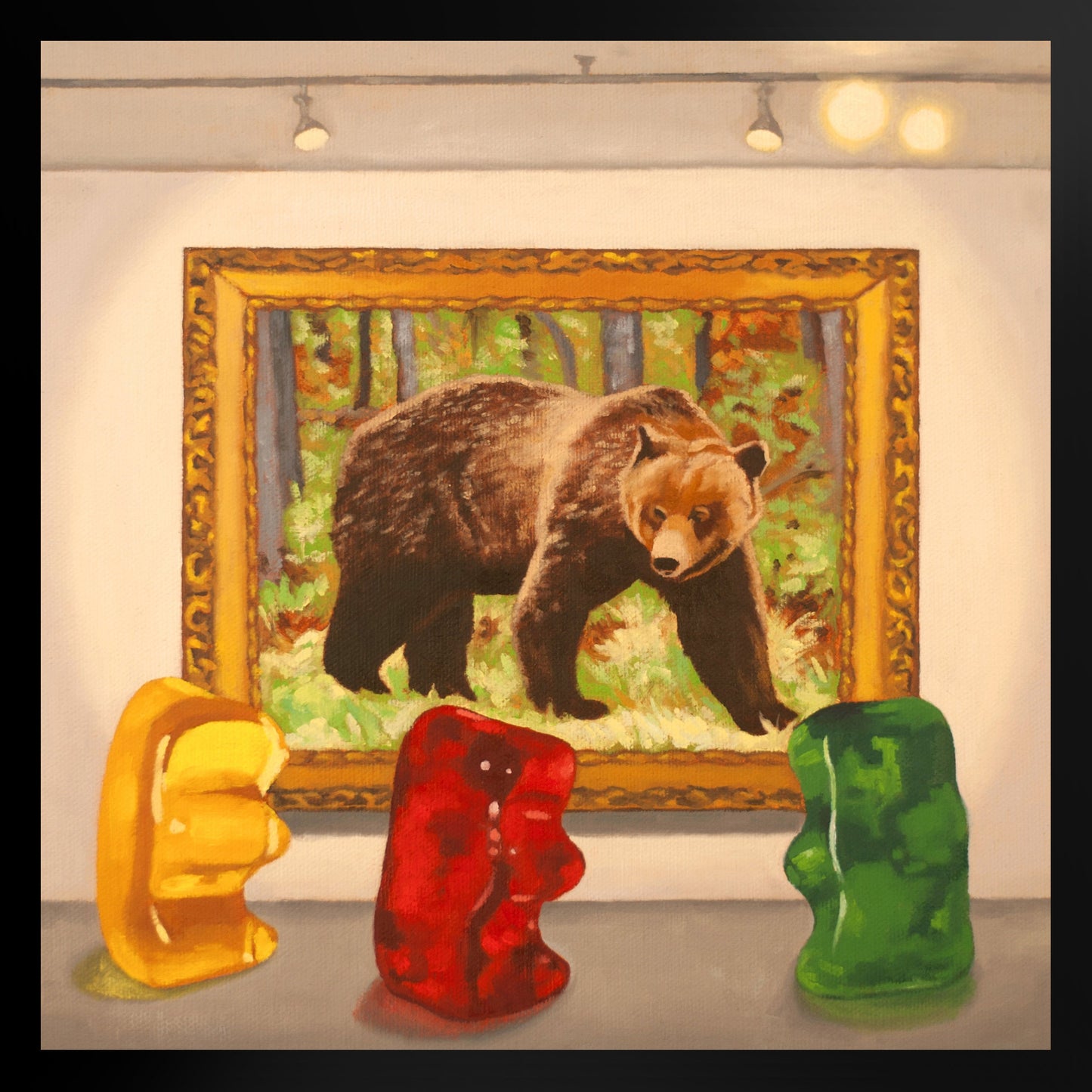 Gummy Bear Museum - Framed Art Print