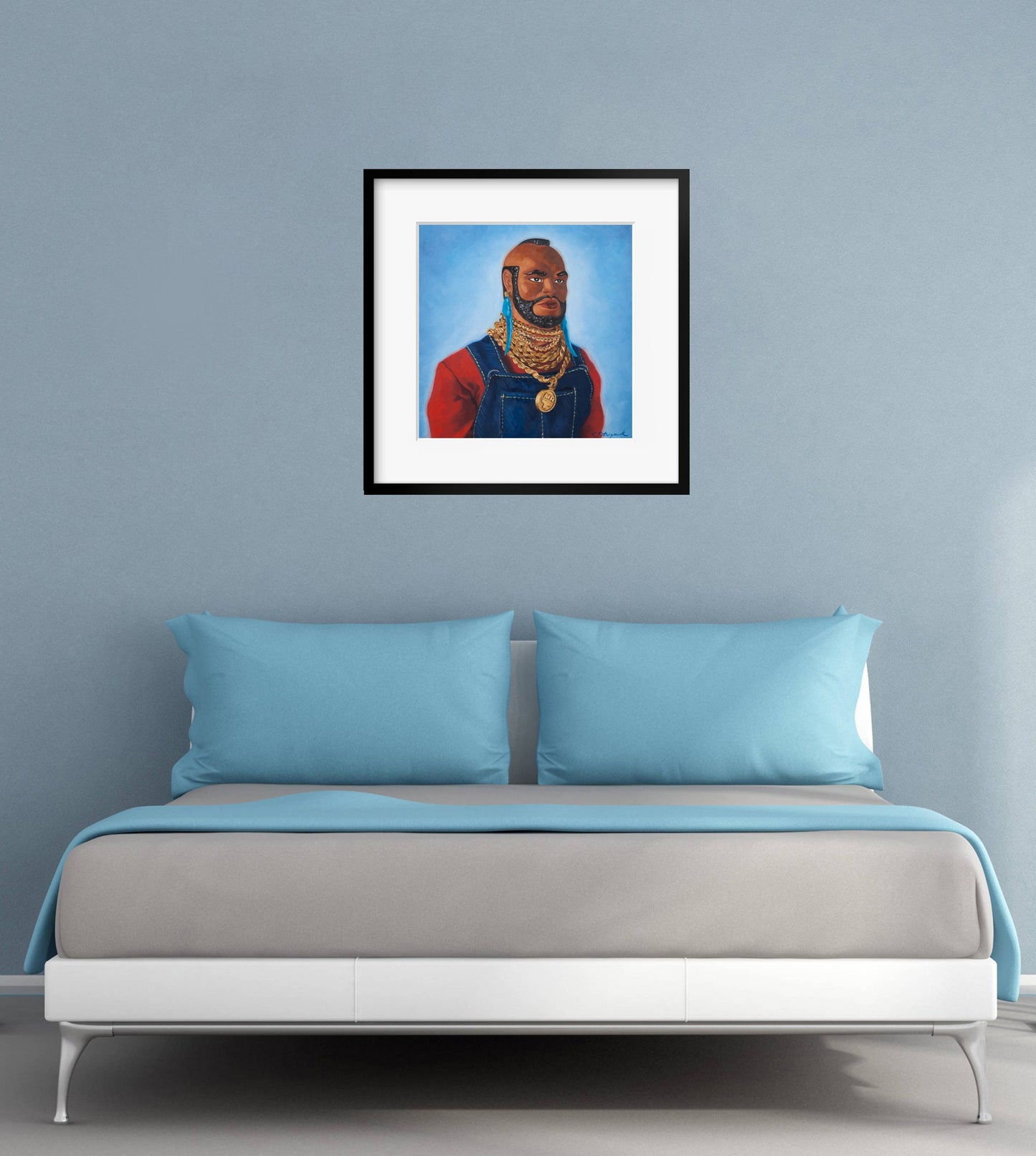 Mr T Action Figure Doll - Art Print