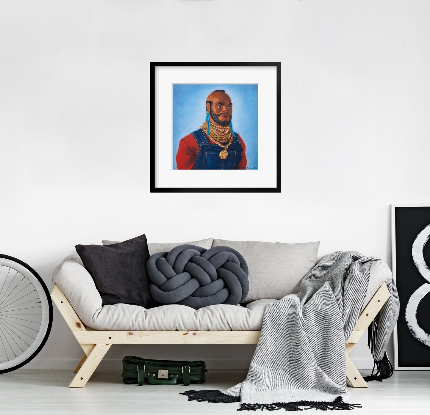 Mr T Action Figure Doll - Art Print
