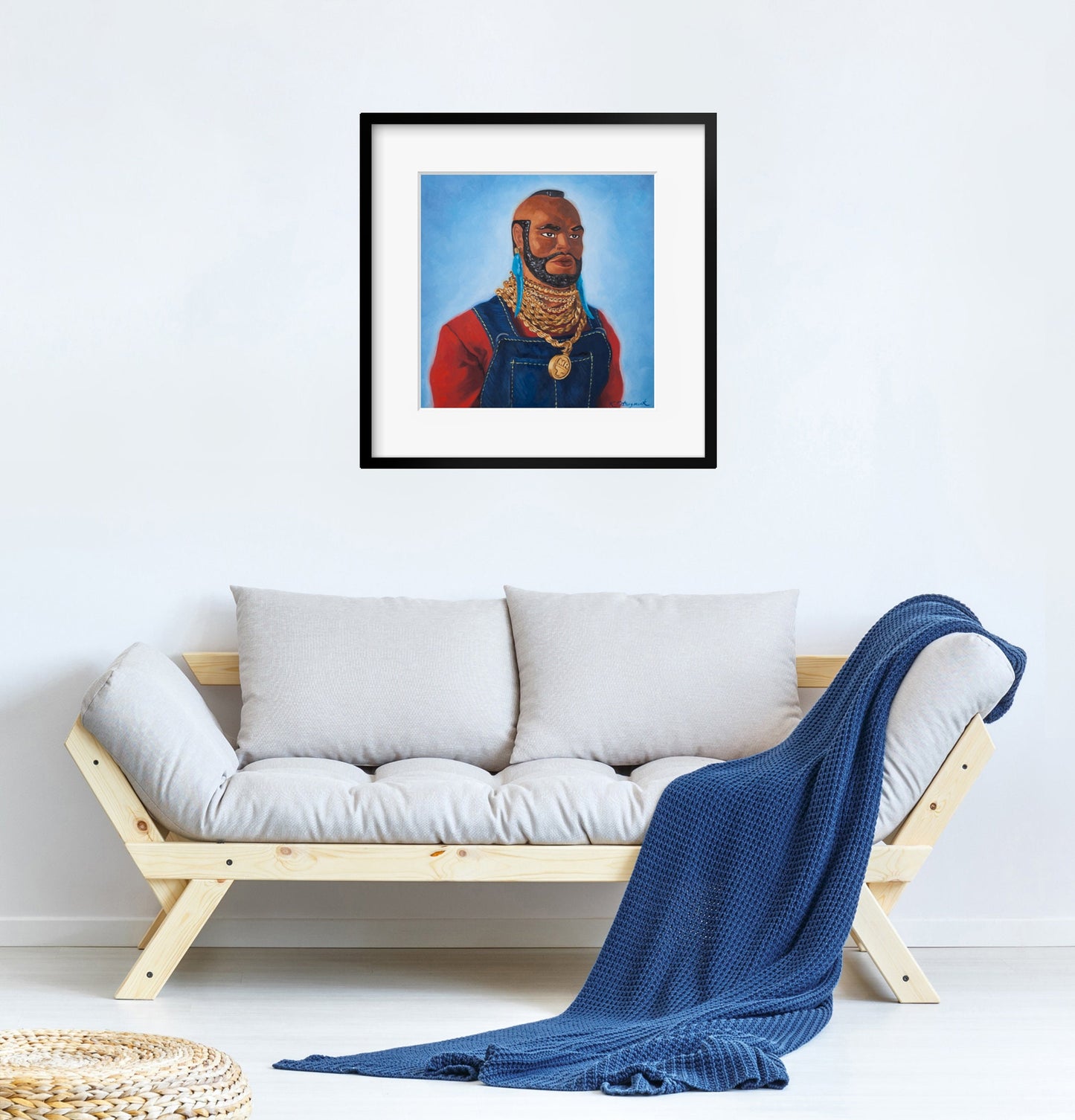 Mr T Action Figure Doll - Art Print