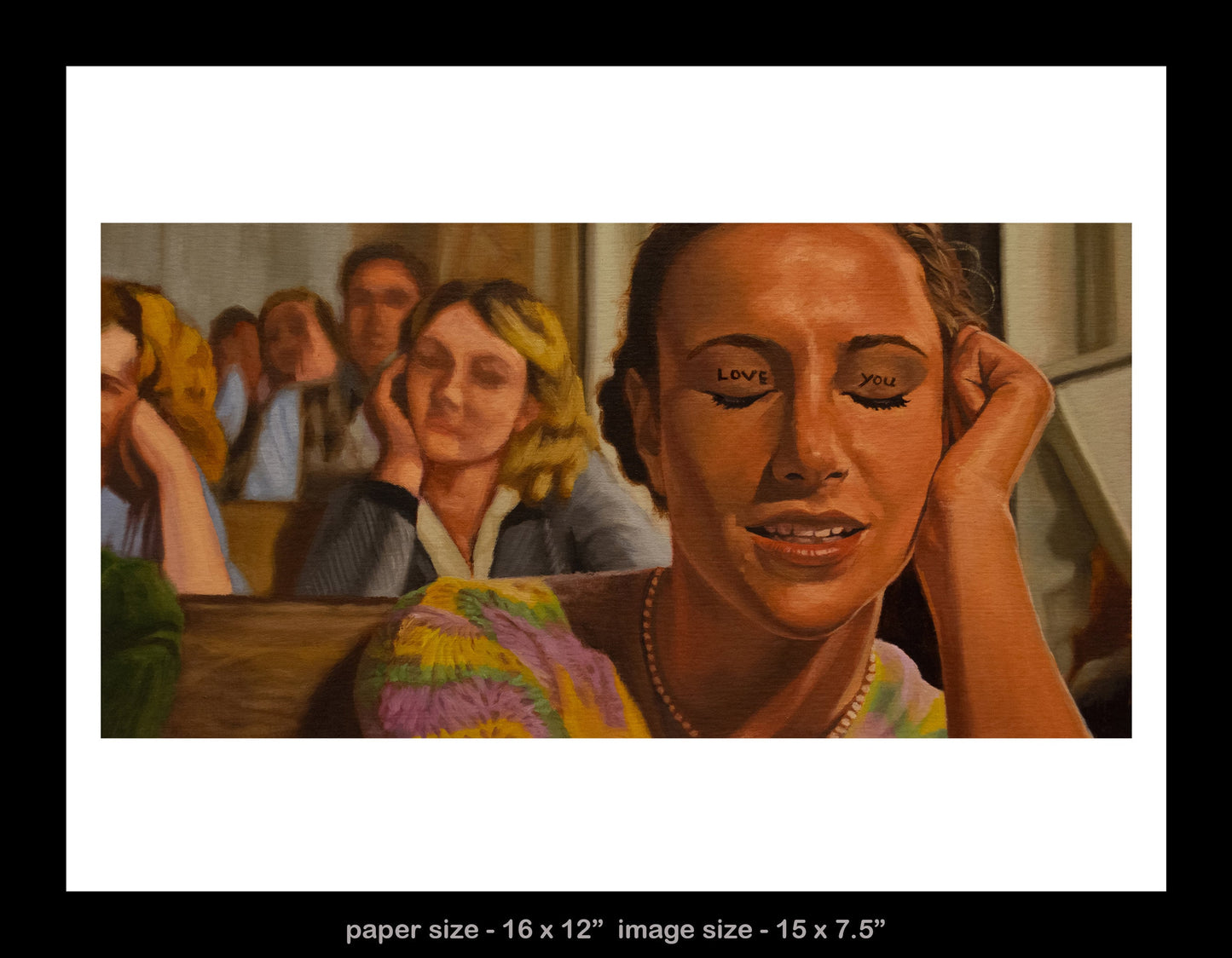 Raiders of the Lost Ark - Love You - art print