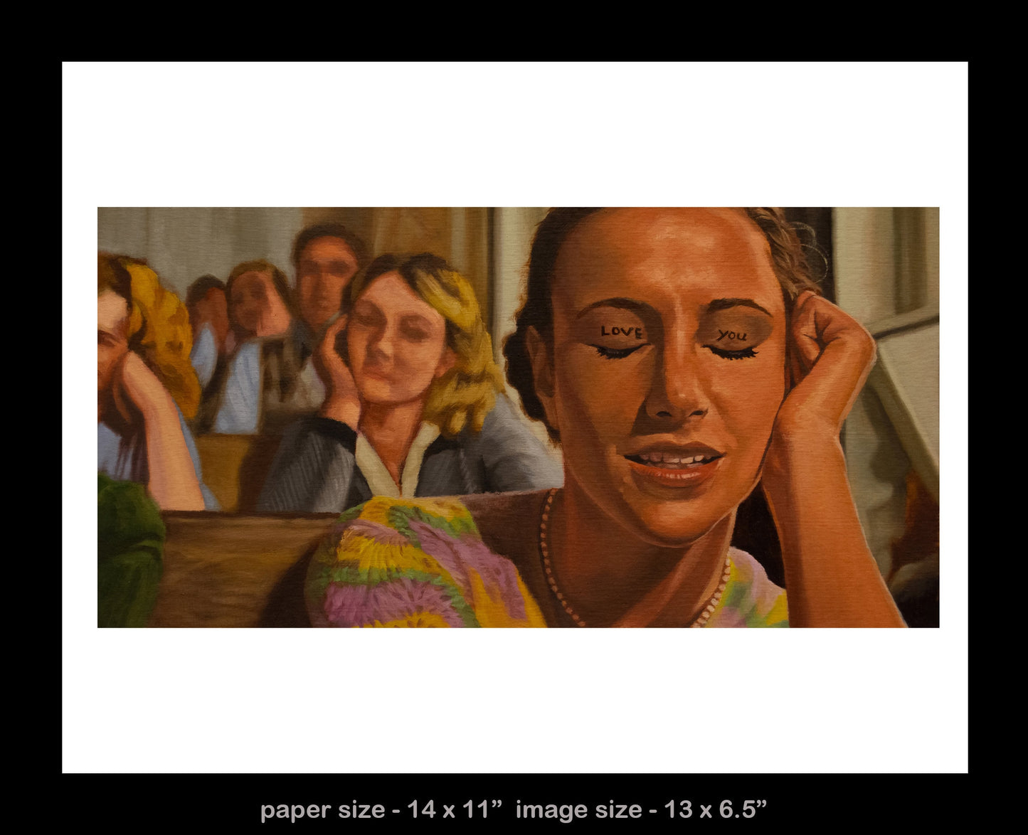 Raiders of the Lost Ark - Love You - art print
