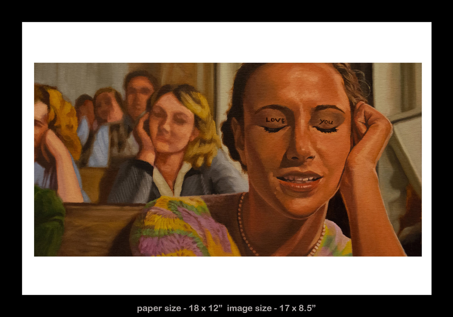 Raiders of the Lost Ark - Love You - art print